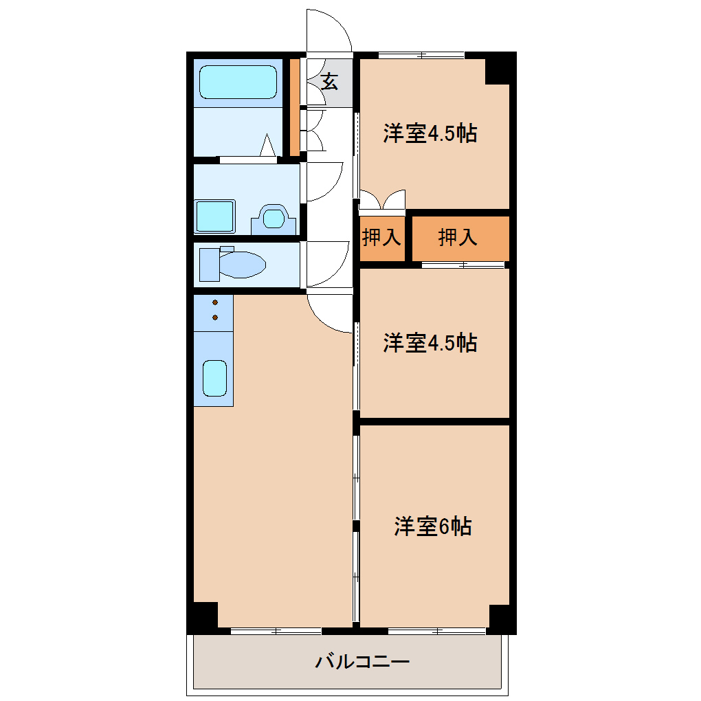 クライネ102間取