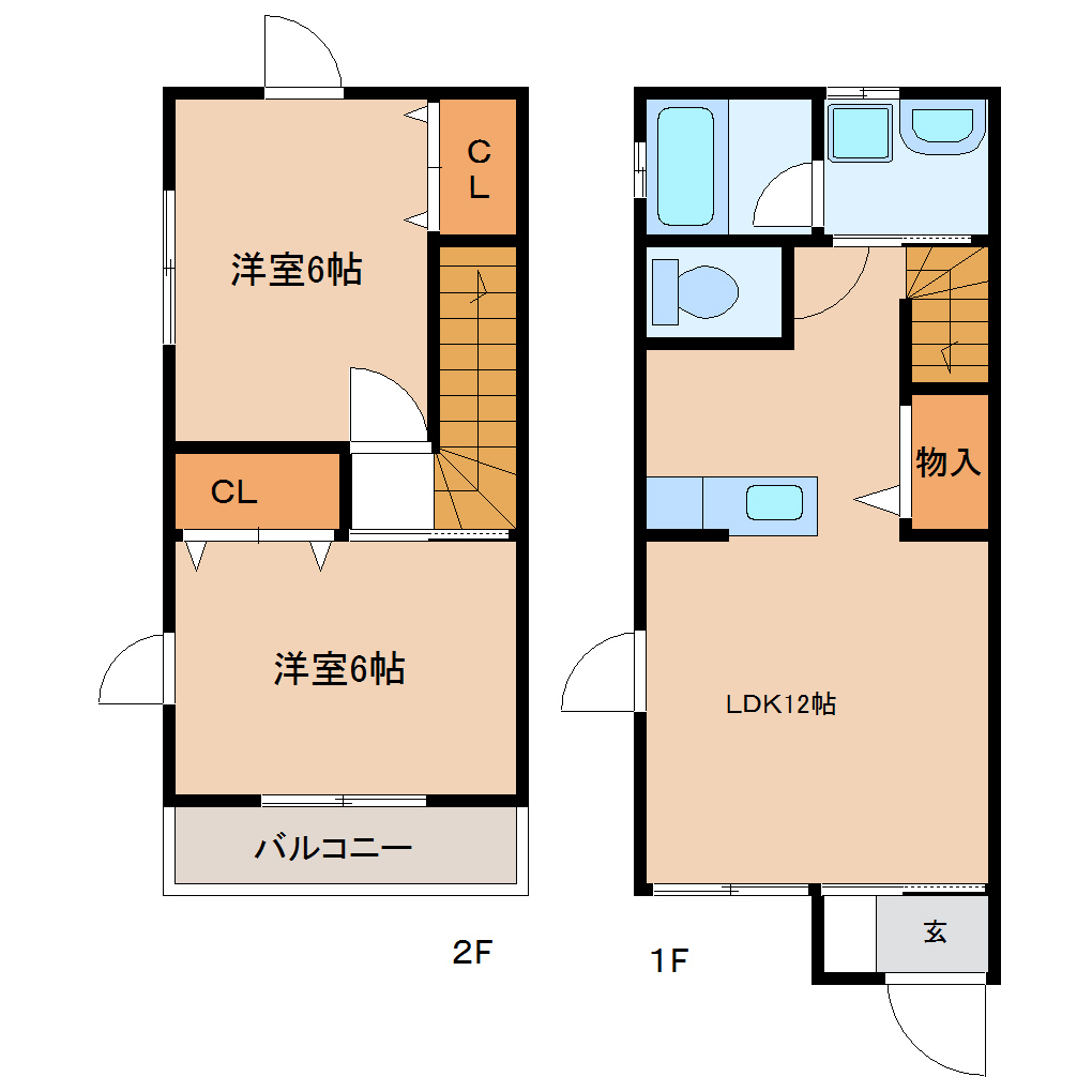 間取り画像メゾンレーヴ2019.3.5